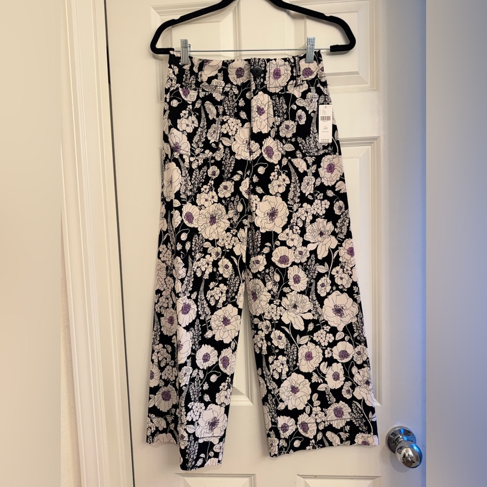 Anthropologie 
The Colette Cropped Wide-Leg Pants by Maeve
Size 24P